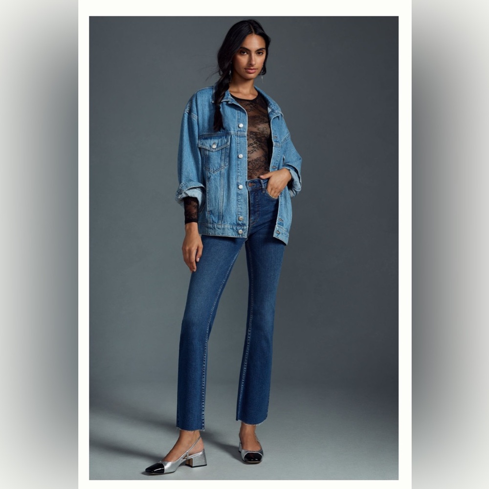 Pilcro Yaya Cropped Jeans